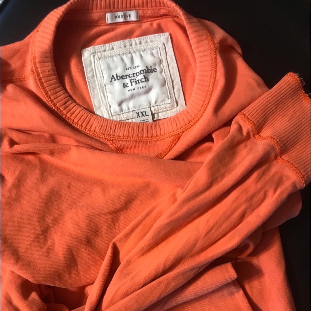 Abercrombie xxl long sleeve muscle